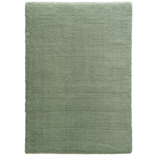 Salerno – 6673 200 032-WM – hellgrün – moderner Teppich mit flauschiger Haptik - Teppich nach Maß
