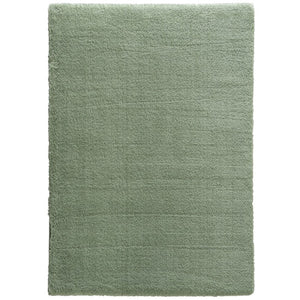 Salerno – 6673 200 032 – hellgrün – moderner Teppich mit flauschiger Haptik – 10 schönen Farben – 5 Größen