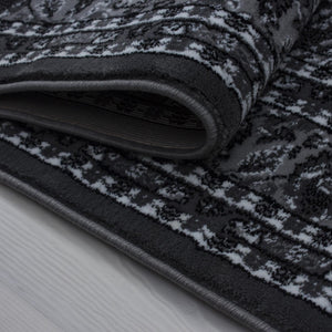 Marrakesh Teppich Brücke Läufer 0297  5grey in 6 Größen