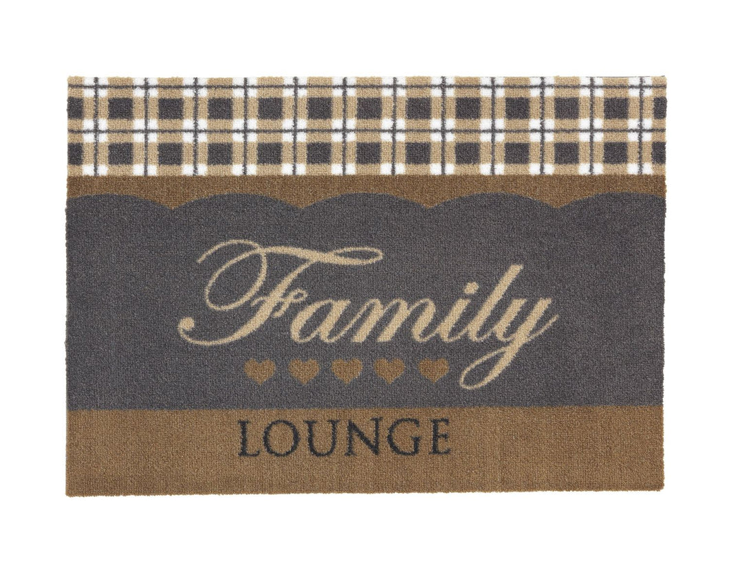 Casador Schmutzfangmatte 1668 003 060 Family braun 50 x 70 cm