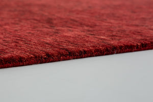 Barolo – 6677 200 010-WM -  rot – edler Woll-Teppich, leicht meliert, 5 elegante Farben – nach Maß