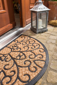 Kokosmatte Coco Deluxe Light 545 003 Relief halbrund 45 x 75 cm