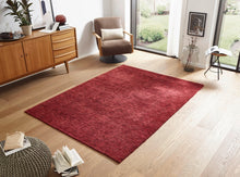 Load image into Gallery viewer, Barolo – 6677 200 010-WM -  rot – edler Woll-Teppich, leicht meliert, 5 elegante Farben – nach Maß
