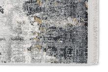 Laden Sie das Bild in den Galerie-Viewer, Positano - 202 004 - Allover anthrazit/creme-  schick gemusterter Kurzflor-Teppich, 4 Designs,  4 Größen