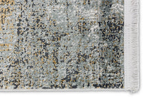 Load image into Gallery viewer, Positano - 204 004 - Bordüre grau/creme -  schick gemusterter Kurzflor-Teppich, 4 Designs,  4 Größen