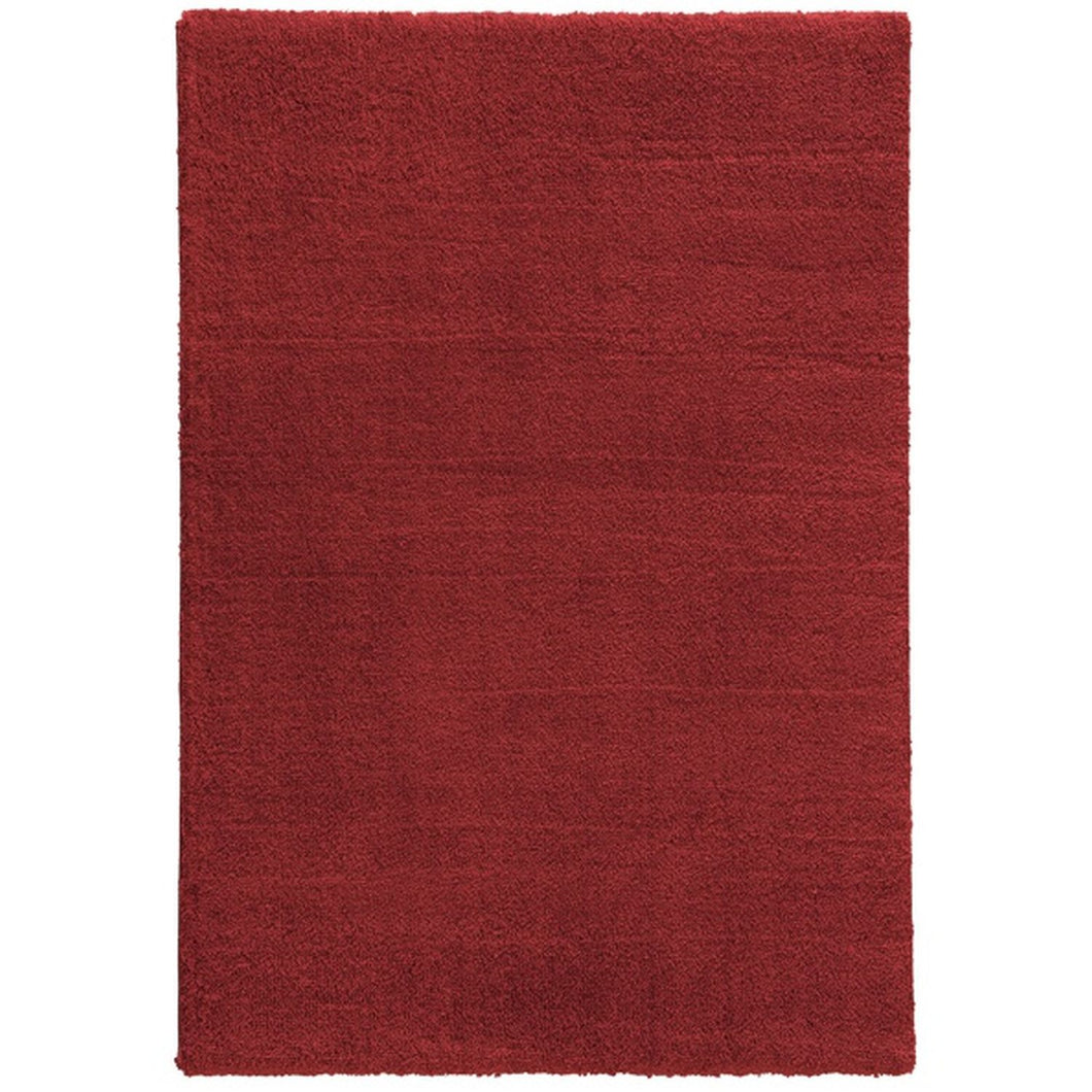 Salerno – 6673 200 010-WM – rot – moderner Teppich mit flauschiger Haptik – 10 schönen Farben  - Teppich nach Maß
