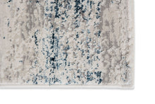Load image into Gallery viewer, Antea - 6626 201 020 – Vintage blau/creme -  schick gemusterter Kurzflor-Teppich nach Maß, 2 Designs