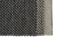 Load image into Gallery viewer, Morrelino – dunkelgrau - 6431-200 040 – handgewebt, kurzflor  - ein Markenteppich von Astra – Wolle-Mix - 4 Standargrößen