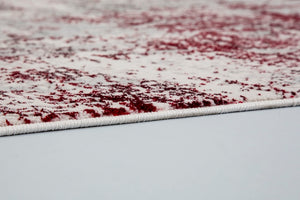 Antea - 6626 201 010 WM  – Vintage rot/creme -  schick gemusterter Kurzflor-Teppich nach Maß - 2 Designs