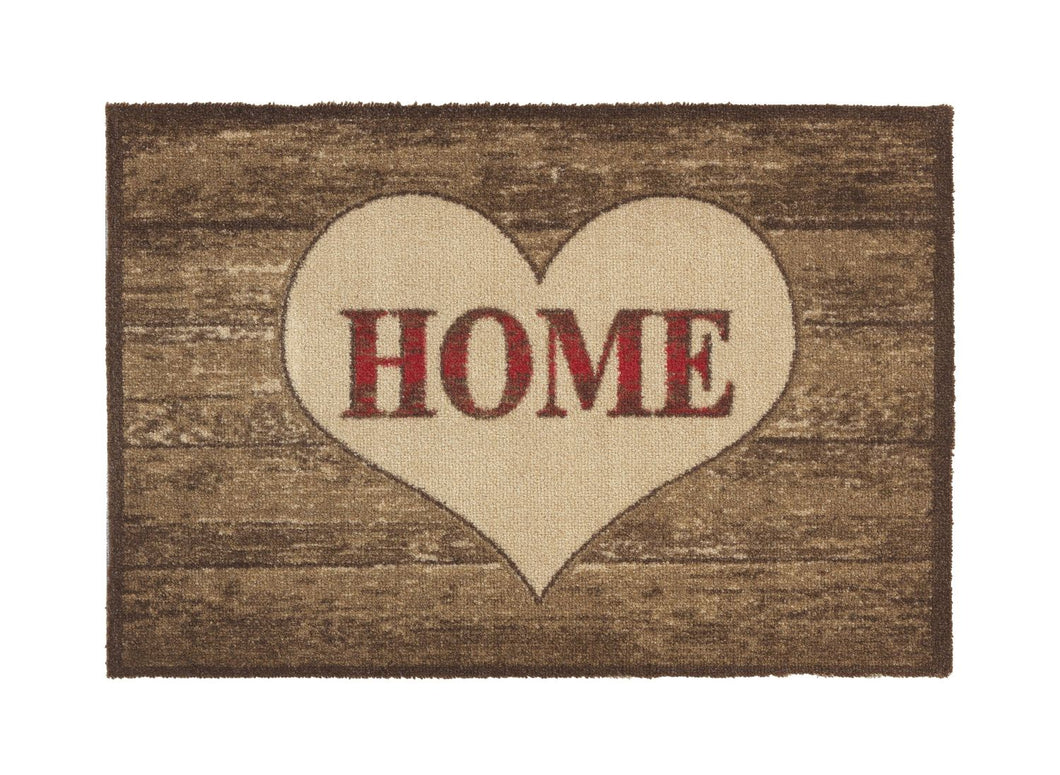 Casador Schmutzfangmatte 1668 011 060 Herz holz 50 x 70 cm