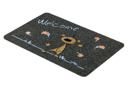 Flocky Color Türmatte Fußmatte Matte 455 192 Welcome  40 x 60 cm