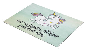 Happy Home Türmatte 1696 07  Glitzer 50 x 70 cm