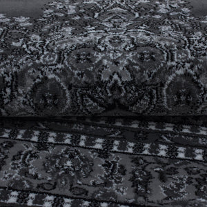 Marrakesh Teppich Brücke Läufer 0297  5grey in 6 Größen
