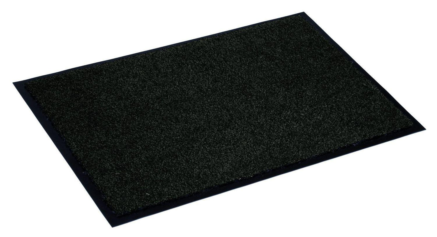 ProperTex Uni 618-44 schwarz Schmutzfangmatte in 5 Größen