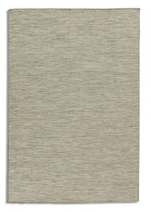 Amalfi – 6687 200 004 – silber meliert – Teppich Flachgewebe, dezente Farbtöne – auch Outdoor geeignet - 2 Designs,  4 Größen