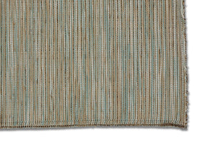 Amalfi – 6687 200 022 – blau/braun meliert – Teppich Flachgewebe, dezente Farbtöne – auch Outdoor geeignet - 2 Designs,  4 Größen