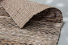 Load image into Gallery viewer, Amalfi – 6687 201 060 – Streifen braun – Teppich Flachgewebe, dezente Farbtöne – auch Outdoor geeignet - 2 Designs,  4 Größen