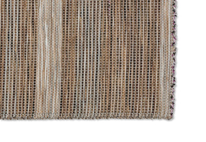 Amalfi – 6687 201 060 – Streifen braun – Teppich Flachgewebe, dezente Farbtöne – auch Outdoor geeignet - 2 Designs,  4 Größen