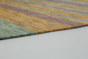 Amalfi – 6687 201 099– Streifen bunt – Teppich Flachgewebe, dezente Farbtöne – auch Outdoor geeignet - 2 Designs,  4 Größen