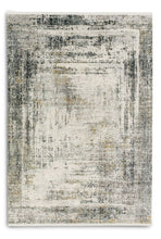 Laden Sie das Bild in den Galerie-Viewer, Grandezza - Vintage Bordüre grau - 206 043 - schicker Kurzflor-Teppich, 7 Designs, 6 Größen