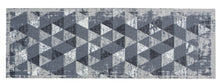 Laden Sie das Bild in den Galerie-Viewer, Miabella Schmutzfangmatte 1669 716 042 Dreiecke hellgrau  in 3 Größen