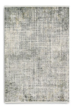 Laden Sie das Bild in den Galerie-Viewer, Positano - 205 004 - Streifen creme/anthrazit -  schick gemusterter Kurzflor-Teppich, 4 Designs,  4 Größen