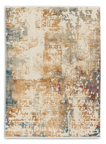 Sorpresa - 6686 204 008 - Vintage gold -  schick gemusterter Kurzflor-Teppich, 5 Designs,  4 Größen