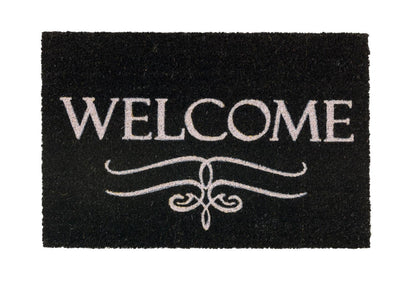 Coco Style Kokosmatte Türmatte Fußmatte 9126 12 Welcome  40 x 60 cm