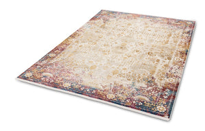 Sorpresa - 6686 205 010 - Bordüre rot -  schick gemusterter Kurzflor-Teppich, 5 Designs,  4 Größen