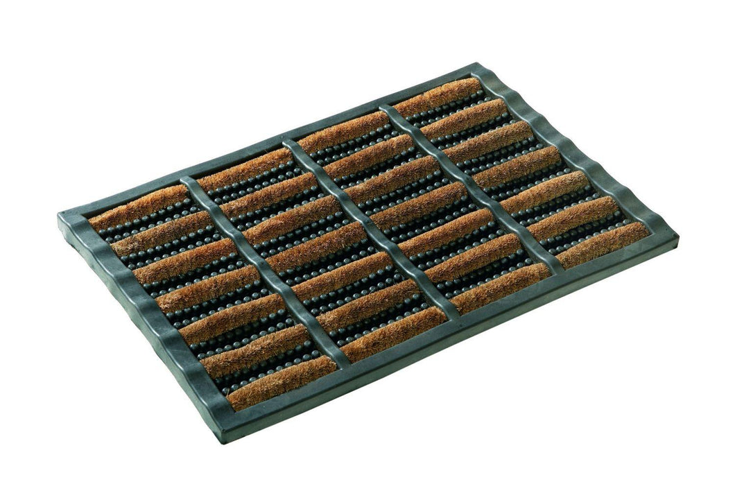 Rimini Kokosmatte Türmatte Fußmatte 568 Kokos-Gummi  40 x 60 cm