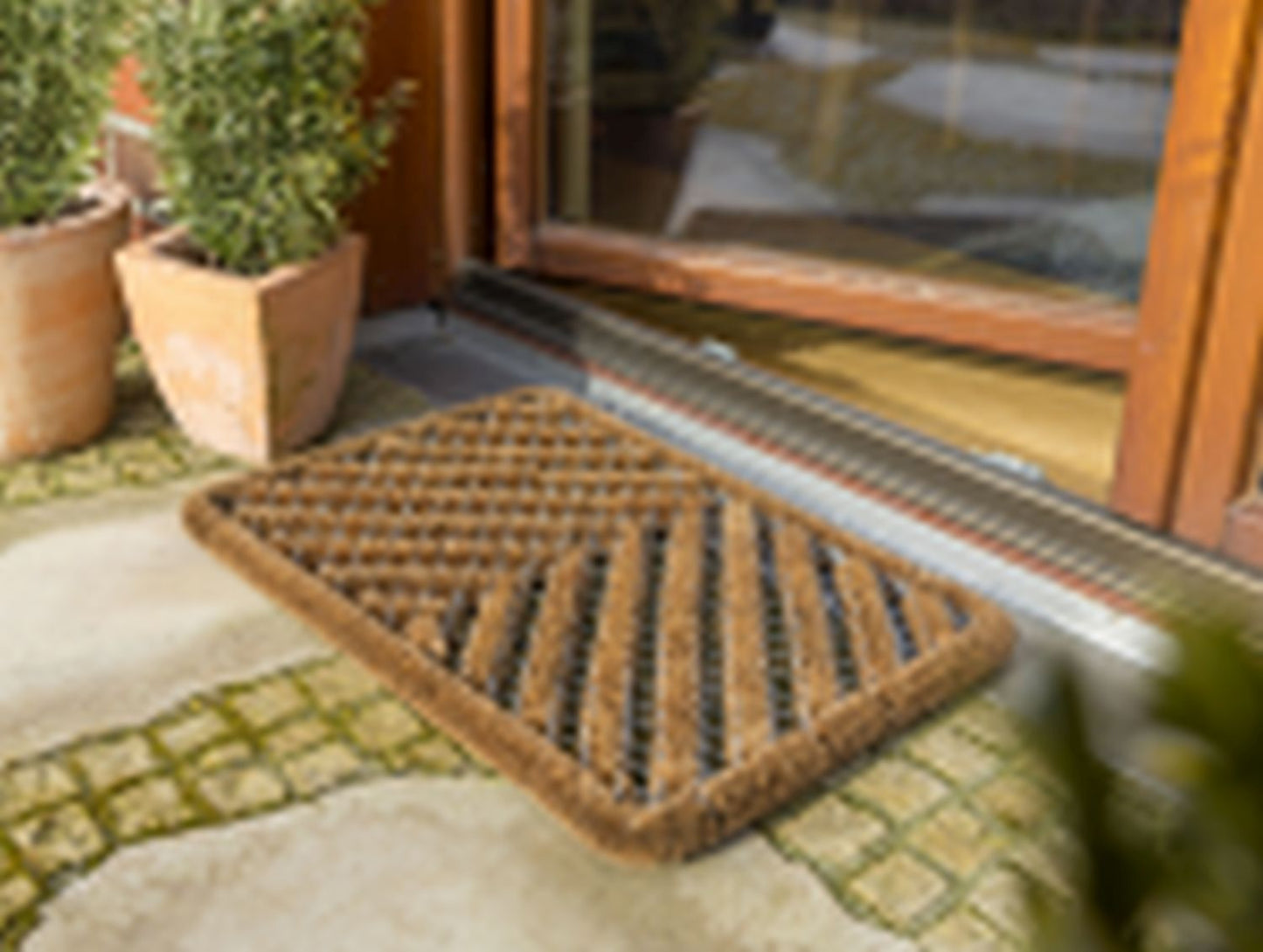Coco Brush Kokosmatte Farbe Natur 40 x 60 cm