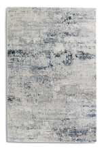 Load image into Gallery viewer, Antea - 6626 201 020 – Vintage blau/creme -  schick gemusterter Kurzflor-Teppich nach Maß, 2 Designs