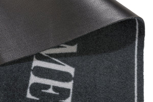 Homelike Türmatte Fußmatte 11676 59  Welcome Rahmen grau 40 x 60 cm