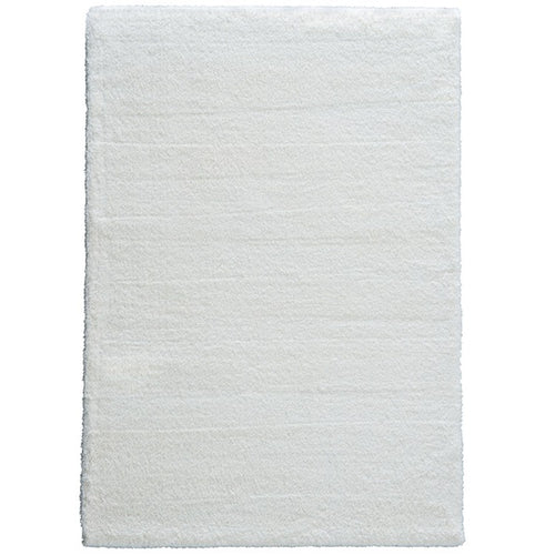 Salerno – 6673 200 000-WM – weiß – moderner Teppich mit flauschiger Haptik – 10 schönen Farben  - Teppich nach Maß