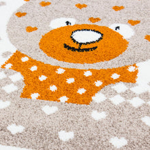 Laden Sie das Bild in den Galerie-Viewer, Kids Bärchen Kinderteppich Teppich 0530 1beige in 3 Größen