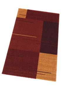 Samoa Design – 6870 002 010 – rot – Web-Teppich von ASTRA – Hochflor – 5 Größen