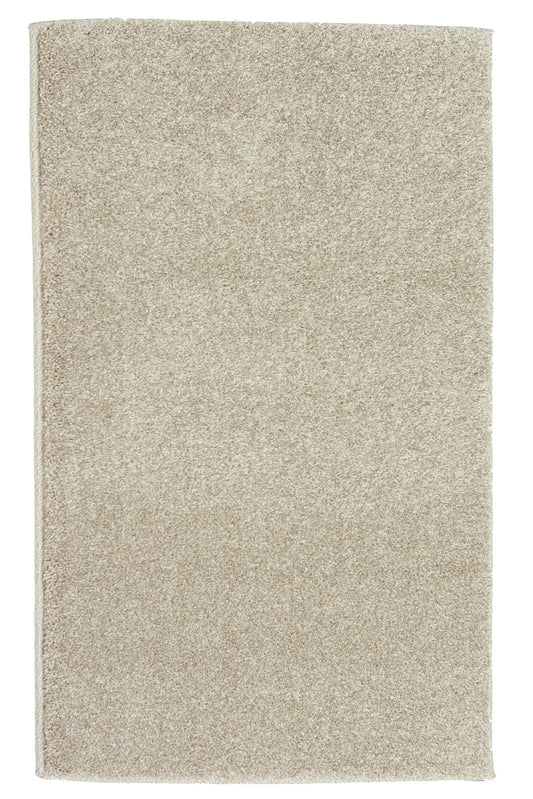 Samoa beige – 6870 001 007-WM– Web-Teppich  - Hochflor Uni - nach Maß, gekettelt