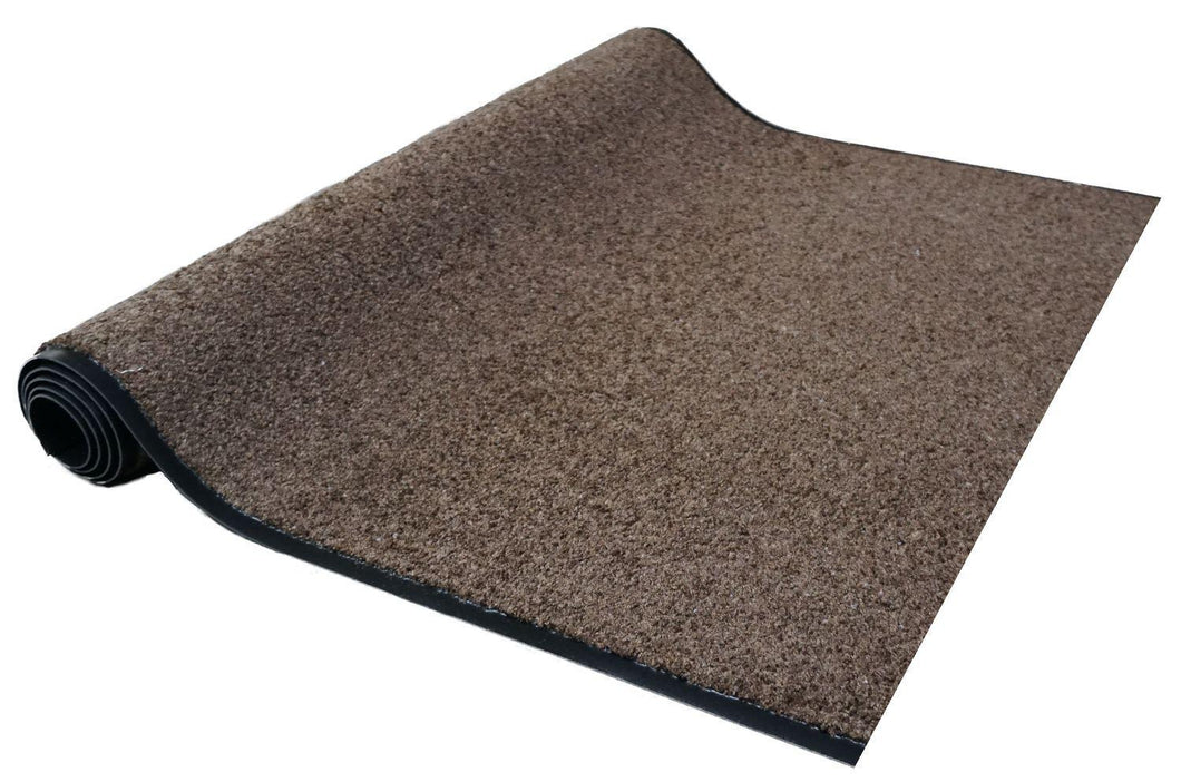 ProperTex 042 braun-anthrazit Schmutzfangläufer in 3 Breiten Läufer 90 cm breit