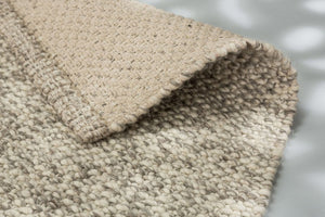 Moscato – beige meliert  – 6432-201 006 – handgewebt, kurzflor – ein Markenteppich von Astra – 100% Wolle – 4 Standardgrößen
