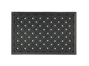 Gummimatte Dynamic 327 Löcher 02 schwarz