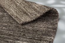 Load image into Gallery viewer, Brunello – 6676-200 041-WM – grau/braun – handgewebter Teppich aus Wolle und Viskose, Optik Melange, 3 Farben,  nach Maß