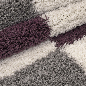 Gala Hochflor Teppich Brücke 2505  8lila in 10 Größen