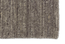 Load image into Gallery viewer, Brunello – 6676-200 042 – hellgrau  – handgewebter Teppich aus Wolle und Viskose, Optik Melange,  3 Farben, 4 Größen