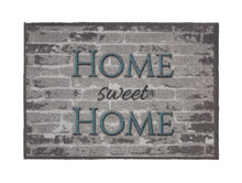 Laden Sie das Bild in den Galerie-Viewer, Casador Schmutzfangmatte 1668 007 040 Home sweet Home grau 50 x 70 cm