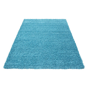 Dream Hochflor Teppich Brücke 4000-8 türkis in 11 Größen